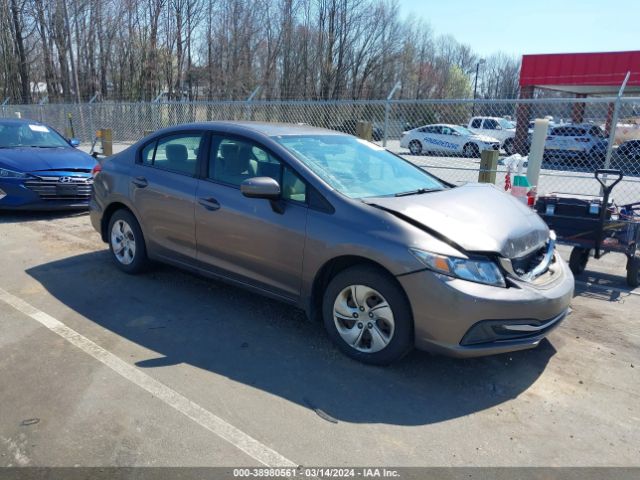 Продаж на аукціоні авто 2015 Honda Civic Lx, vin: 19XFB2F56FE117245, номер лоту: 38980561