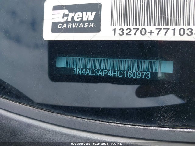 Nissan Altima 2.5 Sv 2017 1N4AL3AP4HC160973 Image 9