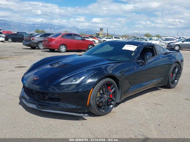 Chevrolet Corvette Stingray Z51 2014 1G1YL2D79E5113669 Image 2
