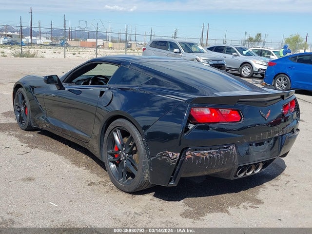 Chevrolet Corvette Stingray Z51 2014 1G1YL2D79E5113669 Image 3