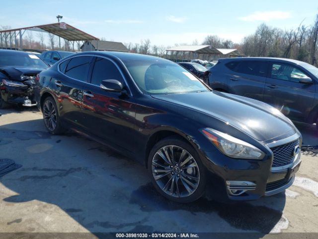 Продажа на аукционе авто 2016 Infiniti Q70 3.7x, vin: JN1BY1ARXGM270069, номер лота: 38981030