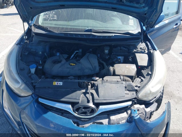 Hyundai ELANTRA SE 2016 KMHDH4AE3GU569614 Image 10