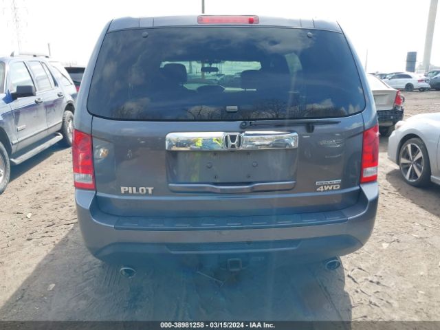 5FNYF4H34FB074572 Honda PILOT SE
