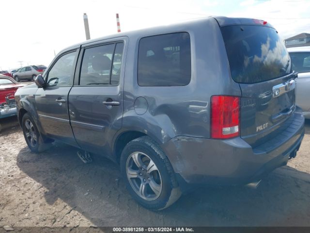 5FNYF4H34FB074572 Honda PILOT SE
