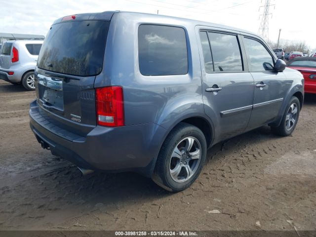 5FNYF4H34FB074572 Honda PILOT SE