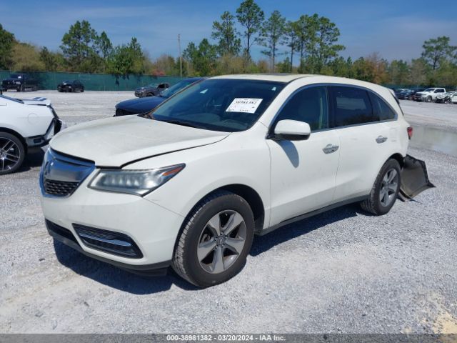 5FRYD3H20GB016322 Acura Mdx Acurawatch Plus Package
