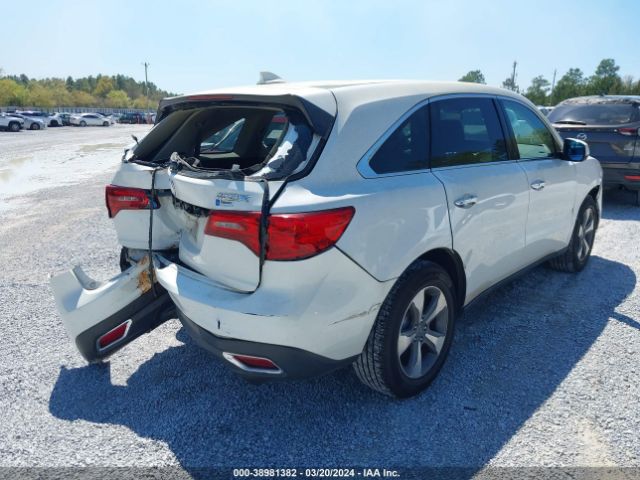 5FRYD3H20GB016322 Acura Mdx Acurawatch Plus Package