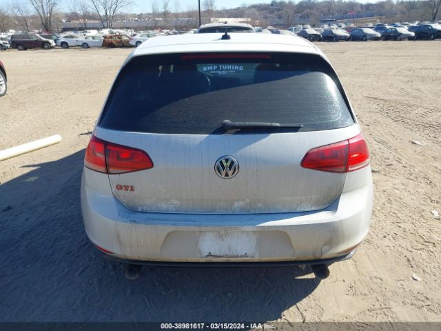 3VW5T7AU5FM014891 Volkswagen Golf Gti 2.0t Se 4-door
