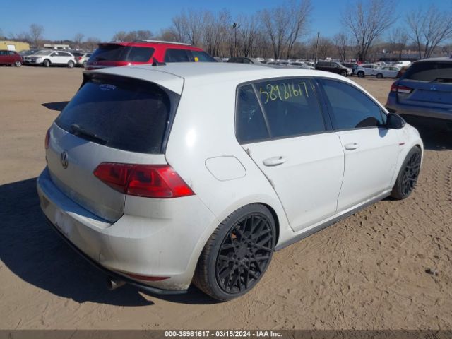 3VW5T7AU5FM014891 Volkswagen Golf Gti 2.0t Se 4-door
