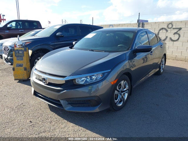 Honda Civic Lx 2018 2HGFC2F50JH500089 Image 2