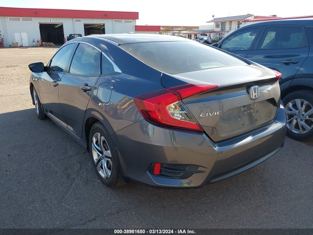 Honda Civic Lx 2018 2HGFC2F50JH500089 Image 3