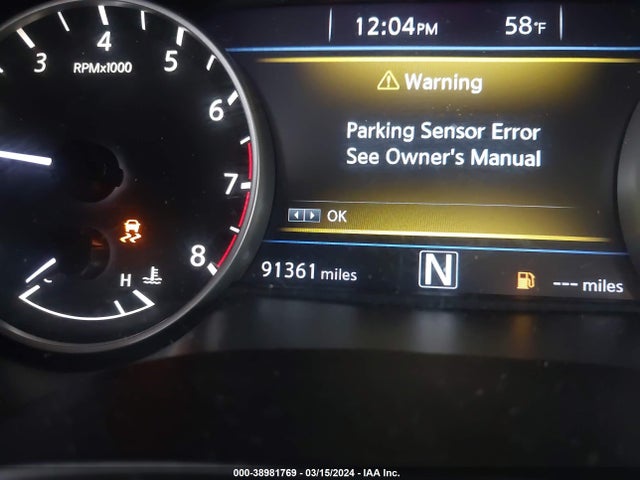 Nissan Maxima 3.5 Sv 2017 1N4AA6AP4HC425429 Image 15