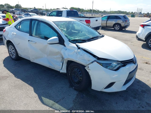 Toyota COROLLA L 2016 2T1BURHE4GC513138 Image 1