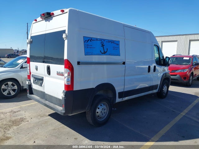 3C6TRVBG9LE122787 RAM Promaster 1500 High Roof 136 Wb