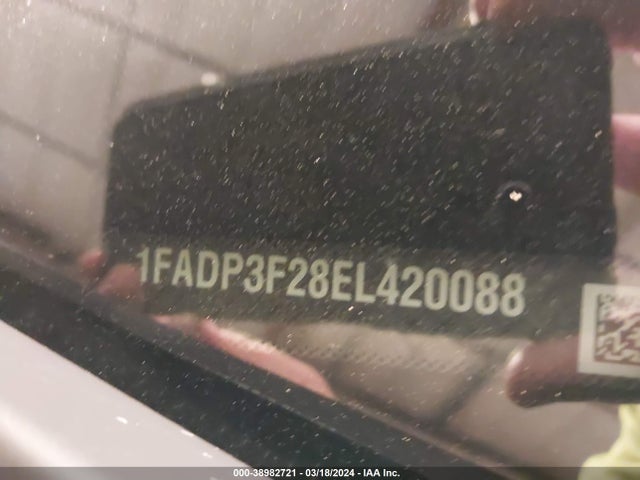 Ford FOCUS SE 2014 1FADP3F28EL420088 Image 9