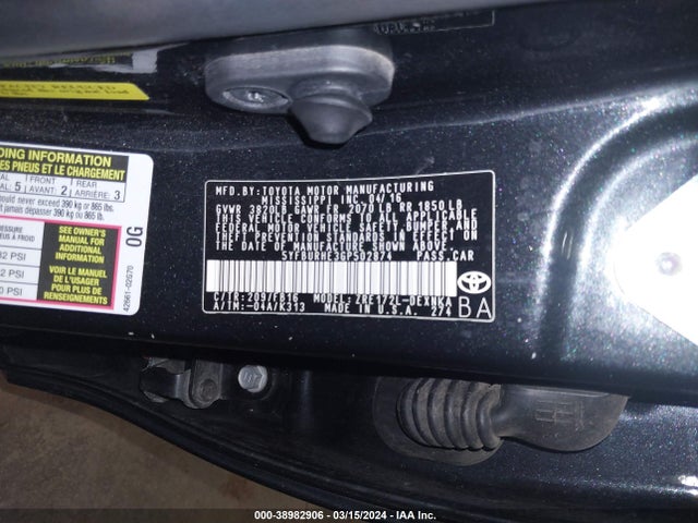 Toyota COROLLA LE 2016 5YFBURHE3GP502874 Image 9