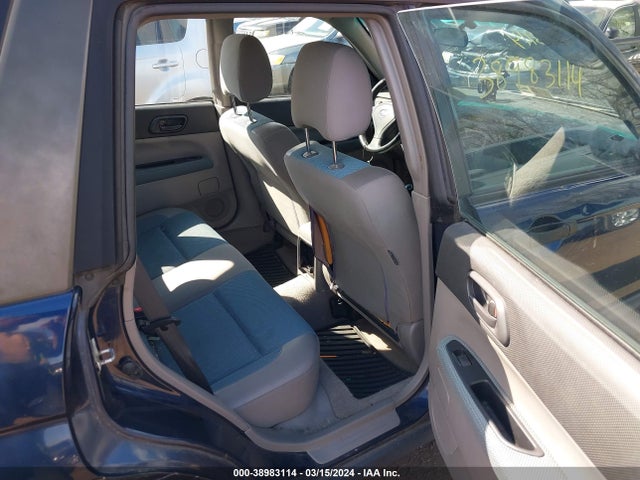 2005 SUBARU FORESTER 2.5X VIN: JF1SG63615G727269