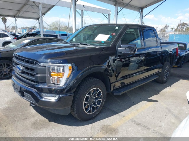 Ford F-150 Lariat 2021 1FTFW1E86MKE92699 Image 2