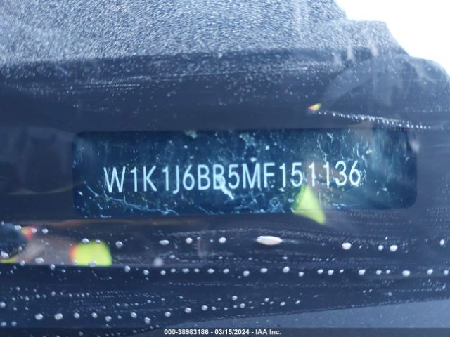 W1K1J6BB5MF151136 Mercedes-Benz Amg E 53 4matic