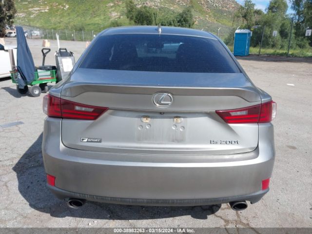 JTHBA1D25G5022109 Lexus IS 200T