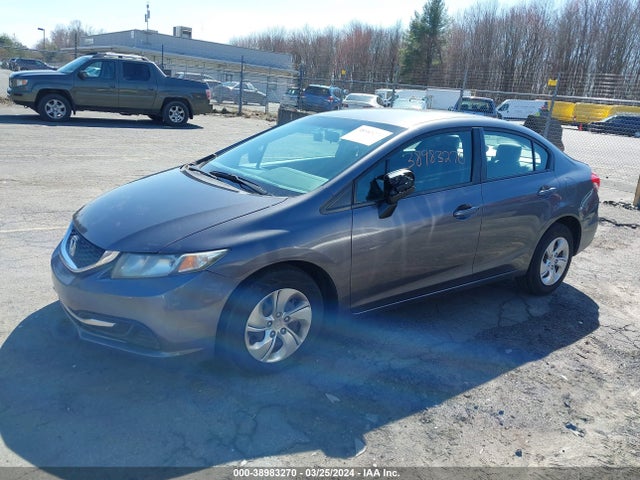 Honda Civic Lx 2014 19XFB2F52EE064185 Image 2