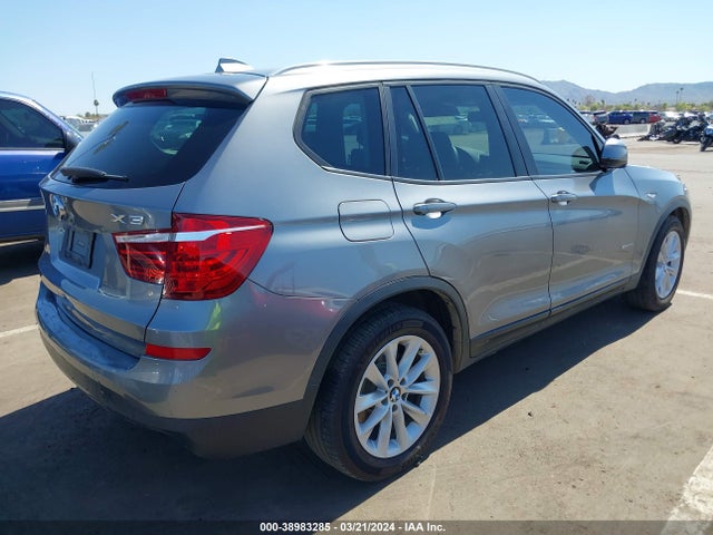 BMW X3 Sdrive28i 2017 5UXWZ7C36H0V86762 Image 4