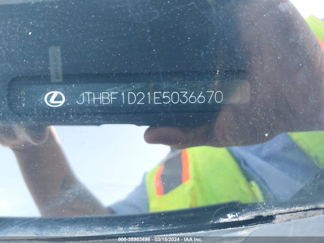 JTHBF1D21E5036670 Lexus IS 250