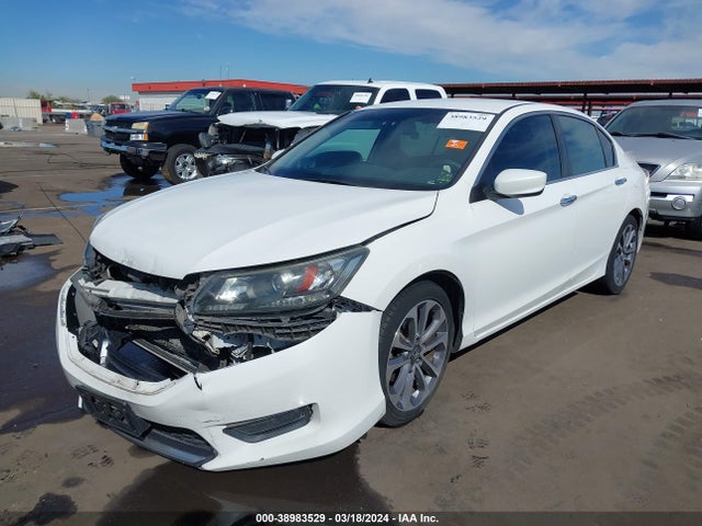 Honda Accord Sport 2014 1HGCR2F56EA235653 Image 2