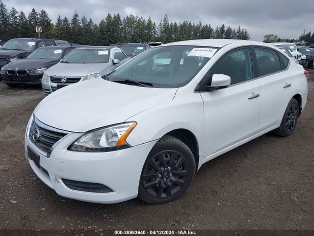 Nissan SENTRA S 2014 3N1AB7AP3EY310582 Image 2