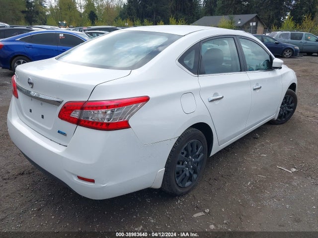 Nissan SENTRA S 2014 3N1AB7AP3EY310582 Image 4