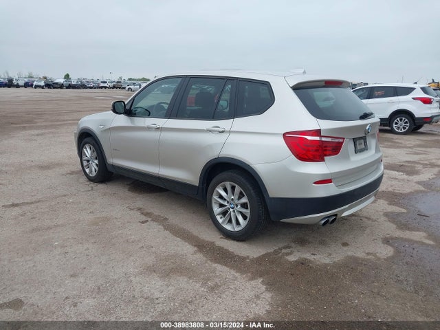 BMW X3 Xdrive28i 2014 5UXWX9C54E0D26524 Image 3