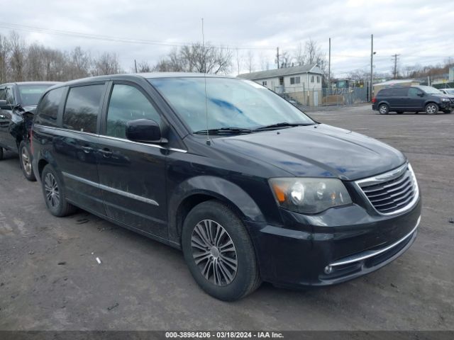 2014 Chrysler Town & Country S მანქანა იყიდება აუქციონზე, vin: 2C4RC1HG0ER303489, აუქციონის ნომერი: 38984206