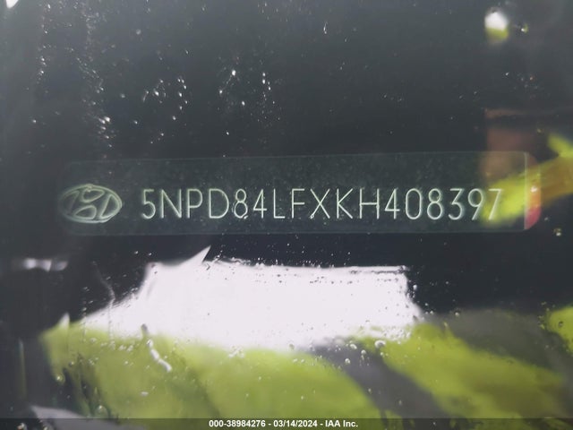 Hyundai ELANTRA SEL 2019 5NPD84LFXKH408397 Image 9