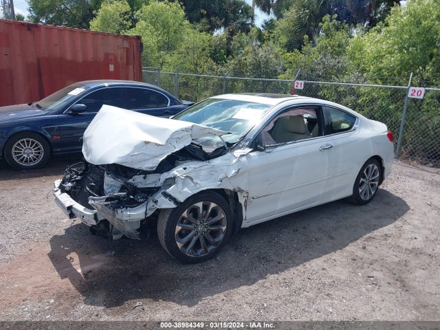 Honda Accord Ex-l V-6 2014 1HGCT2B86EA006732 Image 2