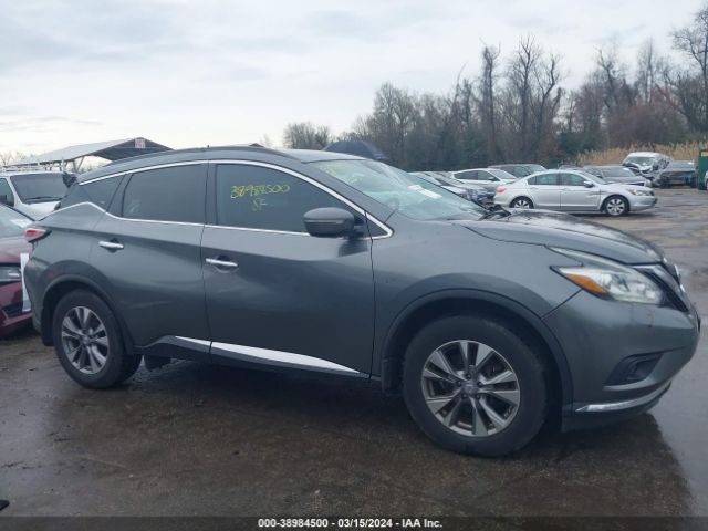 5N1AZ2MH1FN218607 Nissan MURANO SV