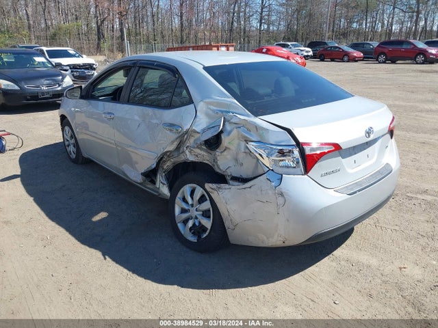 Toyota COROLLA LE 2016 2T1BURHE7GC567601 Image 3
