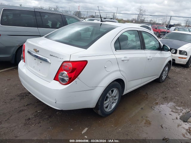 Chevrolet Sonic Lt Auto 2014 1G1JC5SH2E4144525 Image 4