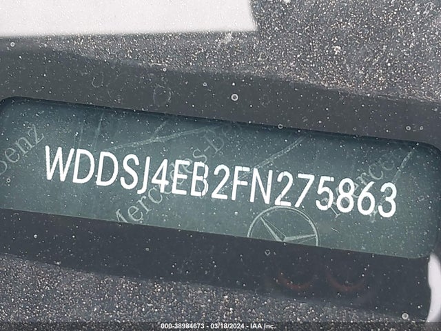 Mercedes-Benz CLA 250 2015 WDDSJ4EB2FN275863 Image 9