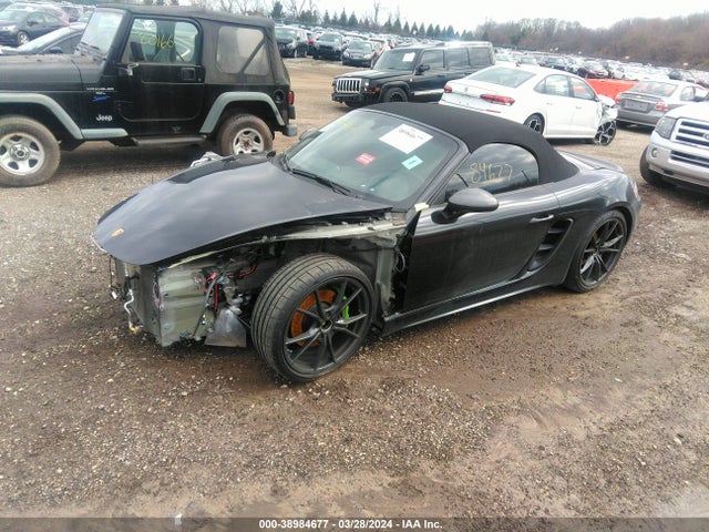 2021 PORSCHE 718 BOXSTER WP0CA2A82MS210202 Photo 1