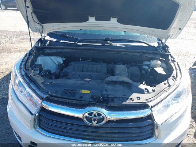Toyota Highlander Xle V6 2014 5TDJKRFH2ES031884 Image 10