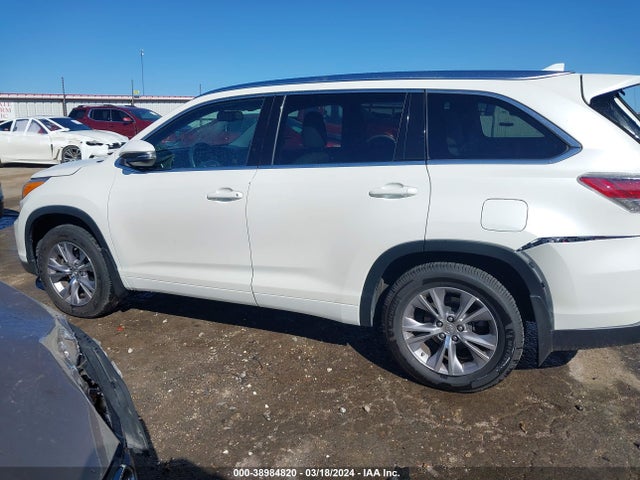 Toyota Highlander Xle V6 2014 5TDJKRFH2ES031884 Image 14