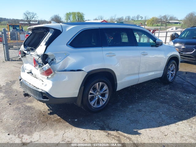 Toyota Highlander Xle V6 2014 5TDJKRFH2ES031884 Image 4
