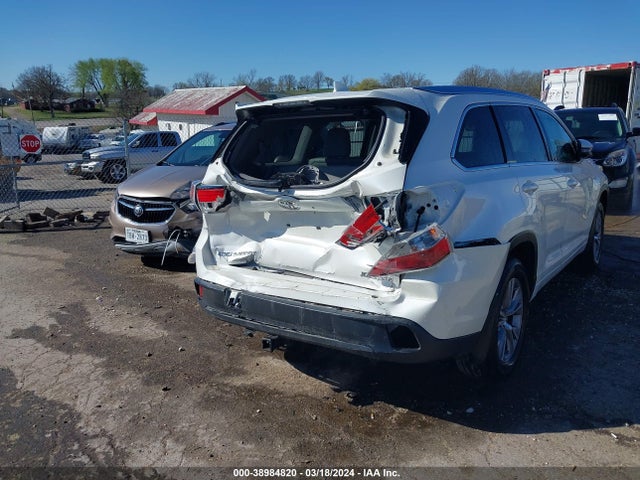 Toyota Highlander Xle V6 2014 5TDJKRFH2ES031884 Image 6