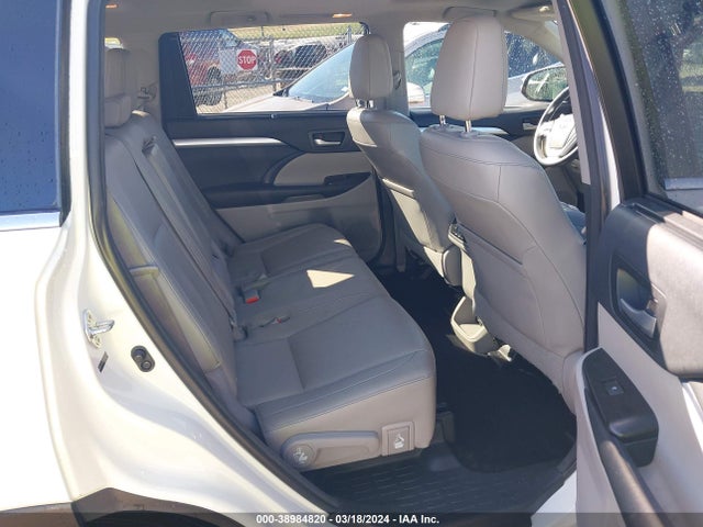 Toyota Highlander Xle V6 2014 5TDJKRFH2ES031884 Image 8