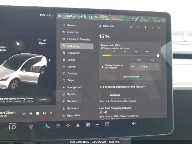 7SAYGDEE9PA045816 Tesla Model Y Awd/long Range Dual Motor All-wheel Drive