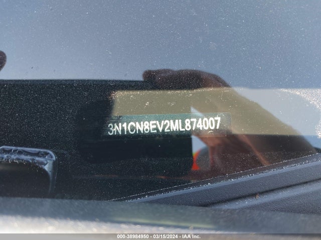 Nissan Versa Sv Xtronic Cvt 2021 3N1CN8EV2ML874007 Image 9