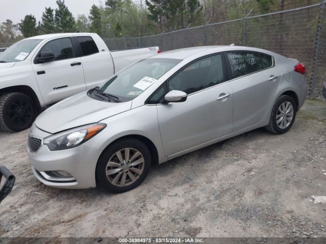 KNAFX4A81E5180999 KIA FORTE EX