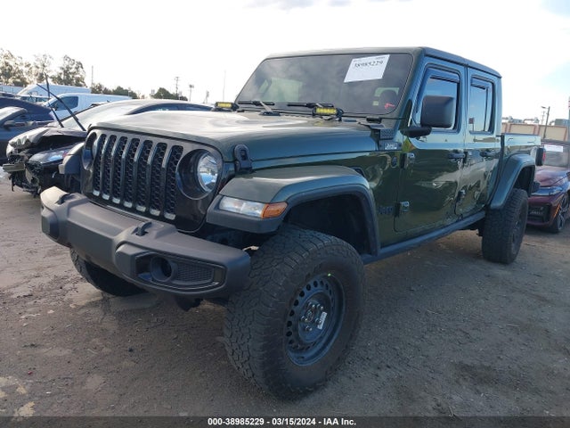 Jeep Gladiator Willys Sport 4x4 2021 1C6HJTAG7ML605397 Image 2