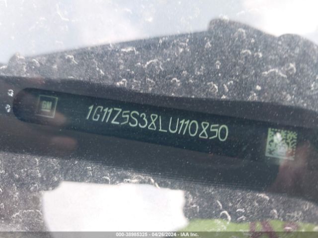 1G11Z5S38LU110850 Chevrolet Impala Fwd Lt