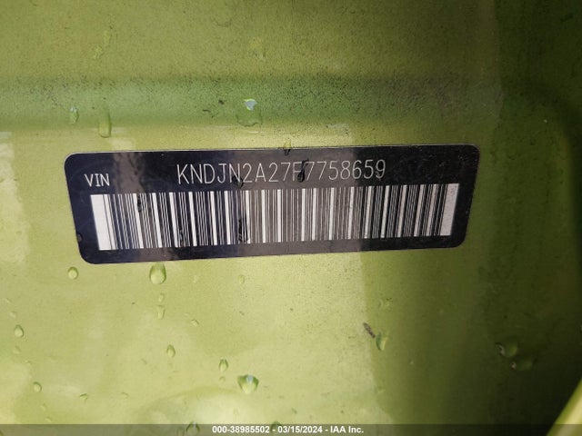 KIA Soul 2015 KNDJN2A27F7758659 Image 9